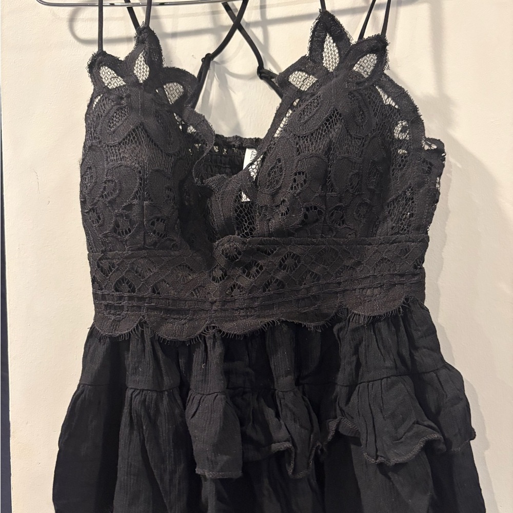 Zenana Elegant Black Lace Bralette NWOT